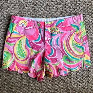 Lilly Pulitzer Buttercup Shorts Size 4